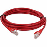 AddOn ADD-25FCAT5E-RD 25ft RJ-45 (Male) to RJ-45 (Male) Straight Red Cat5e UTP PVC Copper Patch Cable