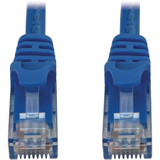 Tripp Lite N261-006-BL Cat6a 10G Snagless Molded UTP Ethernet Cable (RJ45 M/M), PoE, Blue, 6 ft. (1.8 m)