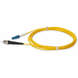 AddOn ADD-ST-LC-5MS9SMF 5m LC (Male) to ST (Male) Yellow OS2 Simplex Fiber OFNR (Riser-Rated) Patch Cable