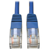 Tripp Lite N002-100-BL Cat5e 350 MHz Molded (UTP) Ethernet Cable (RJ45 M/M) PoE Blue 100 ft. (30.5 m)