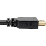 Tripp Lite P568-012-BK-GRP High-Speed HDMI Cable Gripping Connectors 4K (M/M) Black 12 ft. (3.66 m)