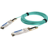 AddOn PAN-QSFP28-AOC10M-AO Fiber Optic Network Cable