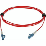 AddOn ADD-LC-LC-2MS9SMF-RD 2m LC (Male) to LC (Male) Red OS2 Simplex Fiber OFNR (Riser-Rated) Patch Cable