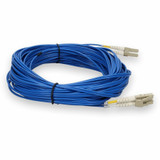 AddOn ADD-LC-LC-40F5OM4-BE 40ft LC (Male) to LC (Male) Blue OM4 Duplex Fiber OFNR (Riser-Rated) Patch Cable