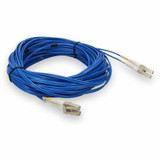 AddOn ADD-LC-LC-40F5OM4-BE 40ft LC (Male) to LC (Male) Blue OM4 Duplex Fiber OFNR (Riser-Rated) Patch Cable