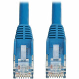 Tripp Lite N201L-0P5M-BL Cat6 Gigabit Snagless Molded UTP Ethernet Cable (RJ45 M/M) PoE LSZH Blue 0.5 m (1.6 ft.)