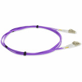 AddOn ADD-LC-LC-3M5OM4-VT 3m LC (Male) to LC (Male) Violet OM4 Duplex Fiber OFNR (Riser-Rated) Patch Cable