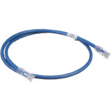 Panduit UTP6AX2 Cat 6A 24 AWG UTP Copper Patch Cord, 2 ft, White