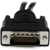 StarTech DMSDPDP1 8" DMS-59 to Dual DisplayPort Adapter Cable, 4K x 2K, DMS 59 pin (M) to 2x DP 1.2 (F) Splitter Y Cable, LFH to 2x DP Monitors