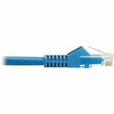 Tripp Lite N201L-15M-BL Cat6 Gigabit Snagless Molded UTP Ethernet Cable (RJ45 M/M) PoE LSZH Blue 15 m (49.2 ft.)