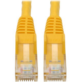 Tripp Lite N201-06N-YW Cat6 Gigabit Snagless Molded (UTP) Ethernet Cable (RJ45 M/M) PoE Yellow 6-in. (15.24 cm)