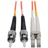 Tripp Lite N318-03M 3M Duplex Multimode 62.5/125 Fiber Optic Patch Cable LC/ST 10' 10ft 3 Meter