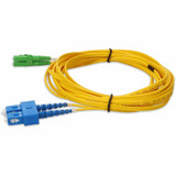 AddOn ADD-ALC-SC-10M9SMF 10m ALC (Male) to SC (Male) Yellow OS2 Duplex Fiber OFNR (Riser-Rated) Patch Cable