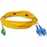 AddOn ADD-ALC-SC-10M9SMF 10m ALC (Male) to SC (Male) Yellow OS2 Duplex Fiber OFNR (Riser-Rated) Patch Cable