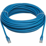 Tripp Lite N201L-10M-BL Cat6 Gigabit Snagless Molded UTP Ethernet Cable (RJ45 M/M) PoE LSZH Blue 10 m (32.8 ft.)