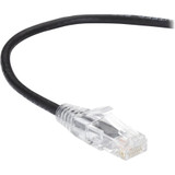 Black Box C6PC28-BK-04 Slim-Net Cat.6 UTP Patch Network Cable