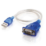 C2G 1.5 ft USB to DB9 Serial RS232 Adapter Cable