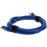 AddOn ADD-5FCAT7-BE 5ft RJ-45 (Male) to RJ-45 (Male) Straight Blue Cat7 S/FTP PVC Copper Patch Cable