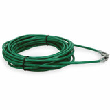 AddOn ADD-35FCAT6S-GN-TAA 35ft RJ-45 (Male) to RJ-45 (Male) Green Cat6 STP PVC Copper TAA Compliant Patch Cable