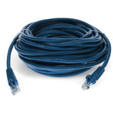 AddOn ADD-12FCAT6-BE 12ft RJ-45 (Male) to RJ-45 (Male) Blue Cat6 Straight UTP PVC Copper Patch Cable
