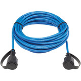 Tripp Lite N200P-023BL-IND Industrial Cat6 UTP Ethernet Cable (RJ45 M/M) 100W PoE CMR-LP IP68 Blue 23 ft. (7.01 m)