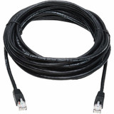 Tripp Lite N261-025-BK Cat6a 10G Snagless UTP Ethernet Cable (RJ45 M/M) Black 25 ft. (7.62 m)