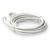 AddOn ADD-10FCAT6NB-WE-TAA 10ft RJ-45 (Male) to RJ-45 (Male) White Cat6 UTP PVC Copper Patch Cable