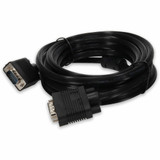 AddOn VGAMM25 25ft VGA Male to VGA Male Black Cable For Resolution Up to 1920x1200 (WUXGA)