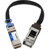 AddOn QSFP56-200G-EXT22CM-AO Twinaxial Network Cable