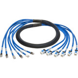 Tripp Lite N261-006-6MF-BL Cat6a 10G Pre-Terminated Copper Trunk Assembly (6x RJ45 M/F) Blue 6 ft. (1.83 m)