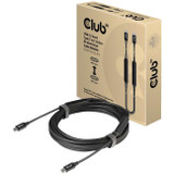 Club 3D CAC-1535 USB 3.2 Gen2 Type C to C Active Bi-directional Cable 8K60Hz M/M 5m/16.4ft