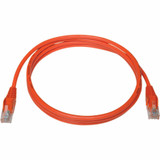 Tripp Lite N001-006-OR Cat5e 350 MHz Snagless Molded (UTP) Ethernet Cable (RJ45 M/M) PoE Orange 6 ft. (1.83 m)