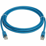 Tripp Lite N272L-F2P5M-BL Cat8 40G Snagless SSTP Ethernet Cable (RJ45 M/M), PoE, LSZH, Blue, 2.5 m (8.2 ft.)