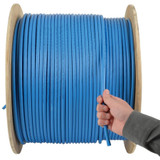 Tripp Lite N223-01K-BL Cat6a 10G-Certified Solid Core UTP CMR PVC Bulk Ethernet Cable Blue 1000 ft. (304.8 m)