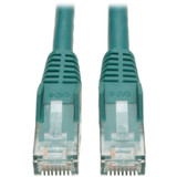 Tripp Lite N201-005-GN Cat6 Gigabit Snagless Molded (UTP) Ethernet Cable (RJ45 M/M) PoE Green 5 ft. (1.52 m)