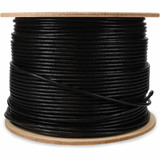 AddOn ADD-CAT6BULK1KO-BK 1000ft Non-Terminated Black Cat6 UTP Outdoor Rated Copper Patch Cable