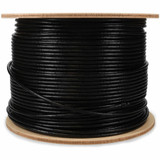 AddOn ADD-CAT6BULK1KO-BK 1000ft Non-Terminated Black Cat6 UTP Outdoor Rated Copper Patch Cable