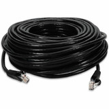 AddOn ADD-200FCAT6A-BK 200ft RJ-45 (Male) to RJ-45 (Male) Black Cat6A UTP PVC Copper Patch Cable