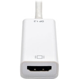 Tripp Lite P137-06N-HD-UHD 6in Mini DisplayPort to HDMI Active Adapter Converter mDP to HDMI 4K x 2K @ 24/30Hz M/F 6"