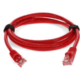 AddOn ADD-8FCAT6-RD 8ft RJ-45 (Male) to RJ-45 (Male) Red Cat6 Straight UTP PVC Copper Patch Cable