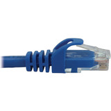 Tripp Lite N261-001-BL Cat6a 10G Snagless Molded UTP Ethernet Cable (RJ45 M/M), PoE, Blue, 1 ft. (0.3 m)