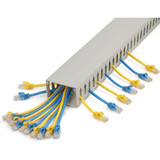 StarTech Cable Management Raceway with Cover 3"(75mm)W x 2"(50mm)H - 6.5ft(2m) length - 3/8"(8mm) Slots - Wall Wire Duct - UL Listed
