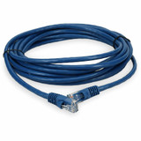 AddOn ADD-50FCAT5E-BE 50ft RJ-45 (Male) to RJ-45 (Male) Straight Blue Cat5e UTP PVC Copper Patch Cable