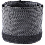 StarTech 10ft (3m) Cable Management Sleeve - Braided Mesh Wire Wraps/Floor Cable Covers - Computer Cable Manager/Cord Concealer