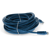AddOn ADD-27FCAT6-BE 27ft RJ-45 (Male) to RJ-45 (Male) Blue Cat6 Straight UTP PVC Copper Patch Cable