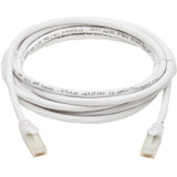 Tripp Lite N261AB-010-WH Safe-IT Cat6a 10G Snagless Antibacterial UTP Ethernet Cable (RJ45 M/M) PoE White 10 ft. (3.05 m)