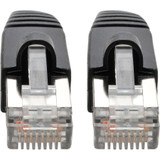 Tripp Lite N262-035-BK Cat6a 10G Snagless Shielded STP Ethernet Cable (RJ45 M/M), PoE, Black, 35 ft. (10.67 m)