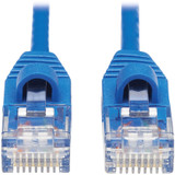 Tripp Lite N261-S25-BL Cat6a 10G Snagless Molded Slim UTP Ethernet Cable (RJ45 M/M) Blue 25 ft. (7.62 m)