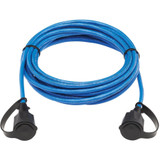 Tripp Lite N200P-016BL-IND Industrial Cat6 UTP Ethernet Cable (RJ45 M/M) 100W PoE CMR-LP IP68 Blue 16 ft. (4.88 m)