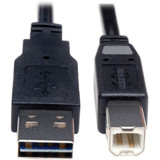 Tripp Lite UR022-010 Universal Reversible USB 2.0 Cable (Reversible A to B M/M) 10 ft. (3.05 m)